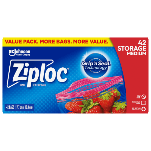 Ziploc Medium Storage Bags