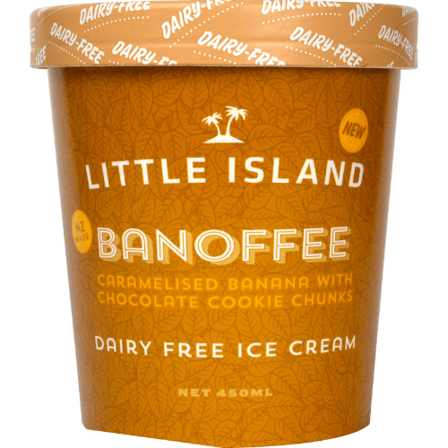 Little Island Coconut Creamery Banoffee Dairy Free Ice Cream