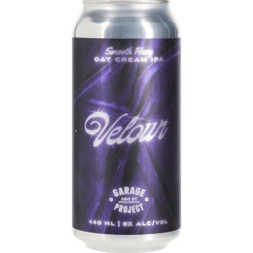 Garage Project Velour Smooth Hazy Oat Cream IPA 440 mL