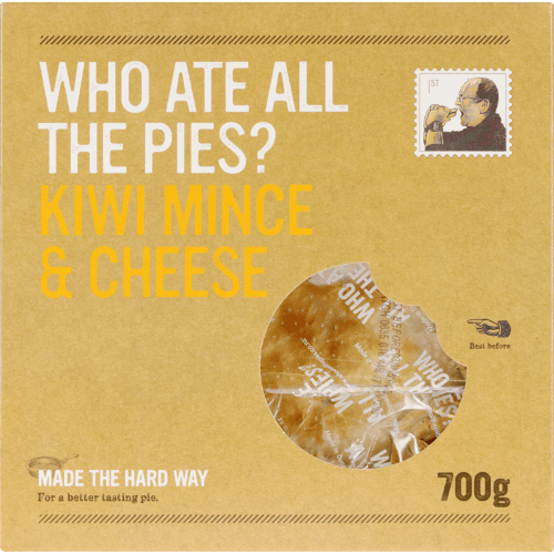 Who Ate All The Pies Kiwi Mince & Cheese Pie