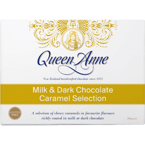 Queen Anne Milk & Dark Chocolate Caramel Selection