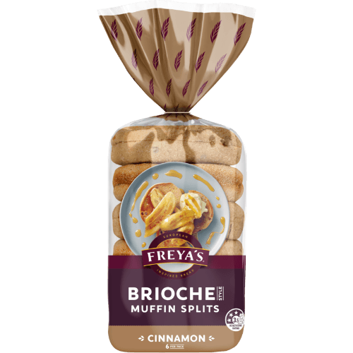 Freya's Cinnamon Brioche Muffin Splits