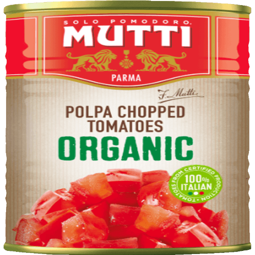 Mutti Organic Polpa Chopped Tomatoes