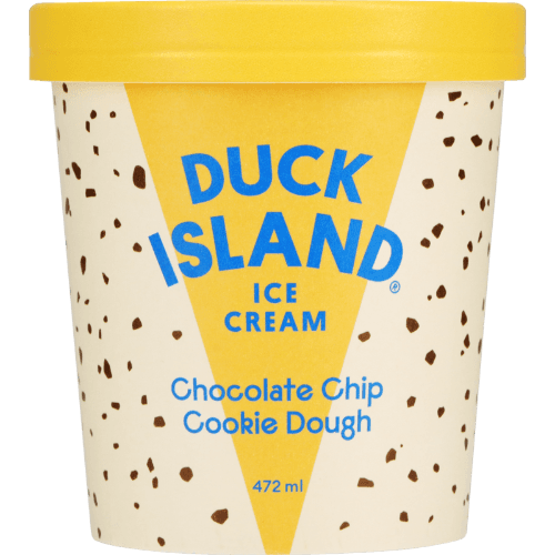 Duck Island Chocolate Chip Cookie Dough Ice Cream