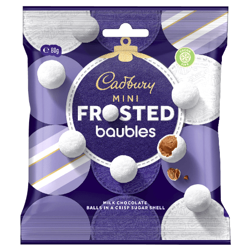 Cadbury Mini Frosted Baubles