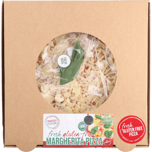 Perfectly Imperfect Fresh Gluten Free Margherita Pizza