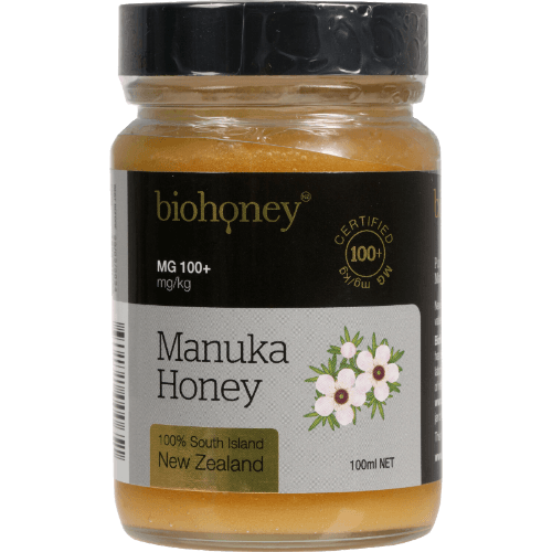 Biohoney Manuka Honey MG 100+ Glass Jar