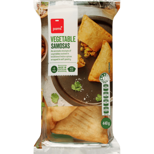 Pams Vegetable Samosas