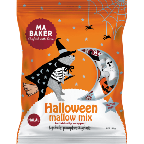 Ma Baker Halloween Mallow Wrapped Mix