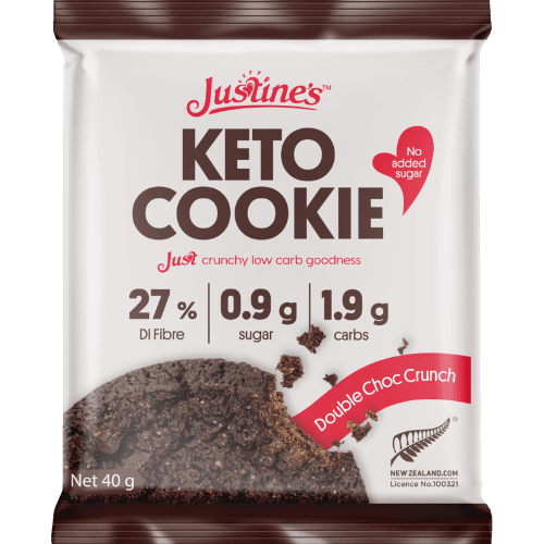 Justine's Double Choc Crunch Keto Cookie