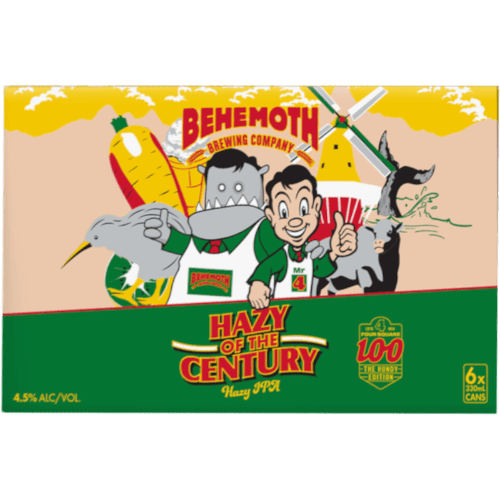 Behemoth Brewing Company Hazy Of The Century Hazy IPA 6 × 330 mL
