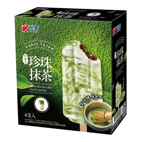 Shaomei Boba Matcha Latte Ice Bar