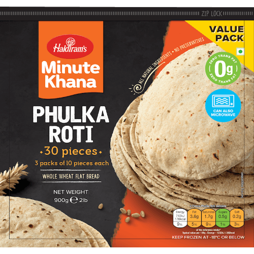 Haldiram's Phulka Roti Bread Value Pack