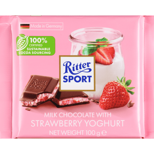 Ritter Sport Strawberry Yogurt Chocolate