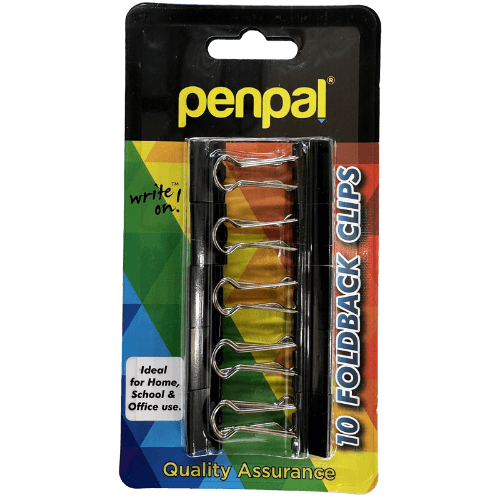 Penpal Write On Fold Back Clips