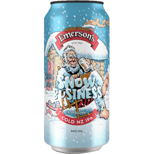 Emerson's Snow Business Cold NZ IPA 440 mL