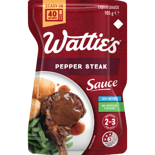 Wattie's Pepper Steak Liquid Sauce