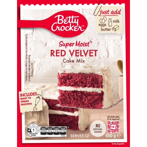 Betty Crocker Super Moist Red Velvet Cake Mix