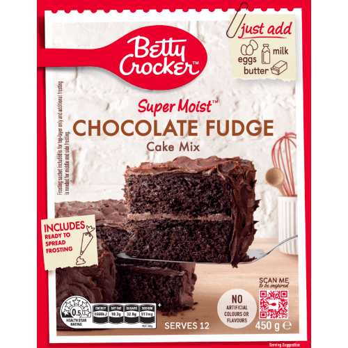 Betty Crocker Super Moist Chocolate Fudge Cake Mix