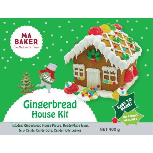 Ma Baker Gingerbread House Kit