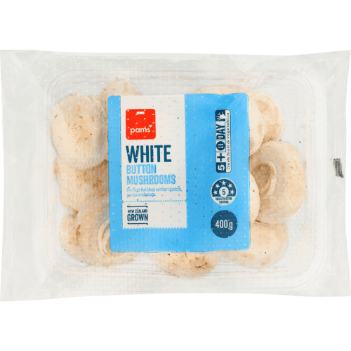 Pams White Button Mushrooms