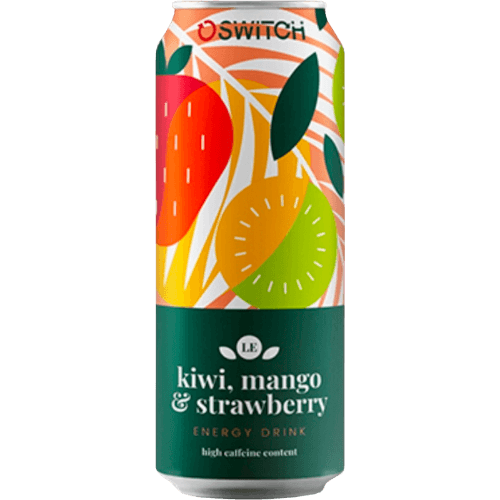 Switch Kiwi Mango Strawberry Energy Drink 500 mL