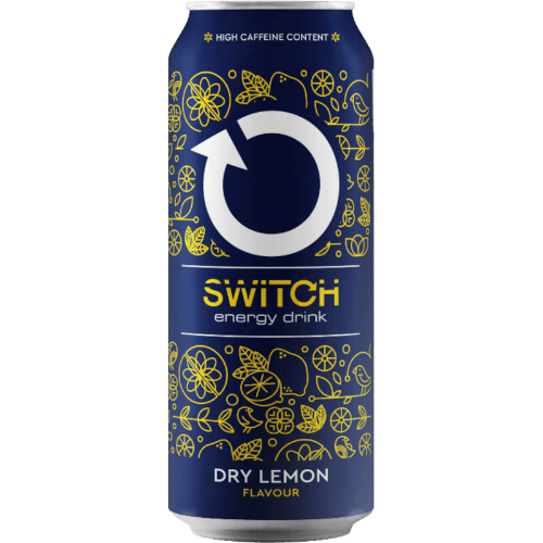 Switch Dry Lemon Energy Drink