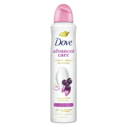 Dove Advanced Go Fresh Acai Berry & Waterlily Scent 72hr Antiperspirant