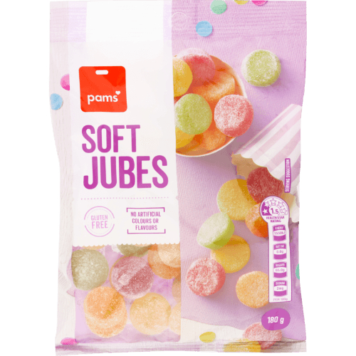 Pams Soft Jubes