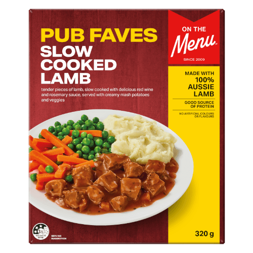 On The Menu Pub Faves Slow Cooked Lamb