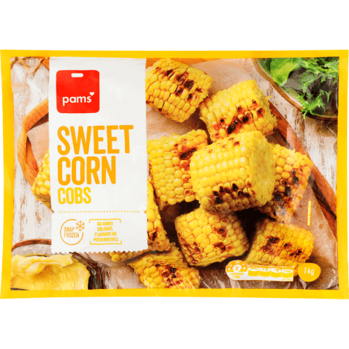 Pams Sweet Corn Cobs