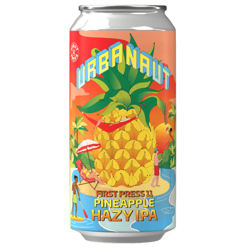 Urbanaut First Press 11 Pineapple Hazy IPA 440 mL