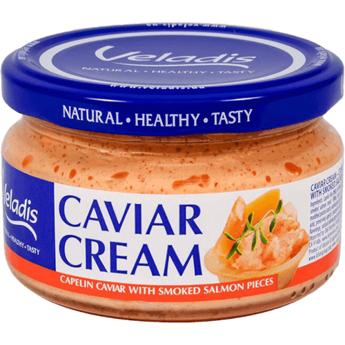 Veladis Caviar Cream with Smoked Salmon 180 g