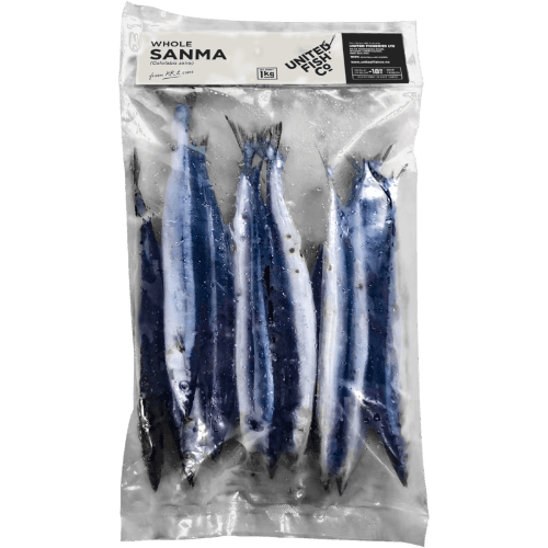 United Fish Co Whole Sanma 60-70g