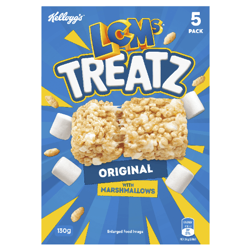Kellogg's LCMs Treatz Original With Marsmallows Bars