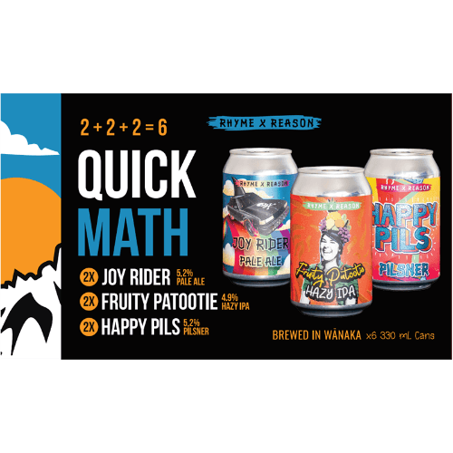 Rhyme & Reason Quick Math Mixed 6 × 330 mL