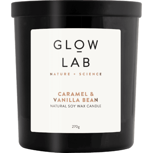 Glow Lab Caramel & Vanilla Bean Candle
