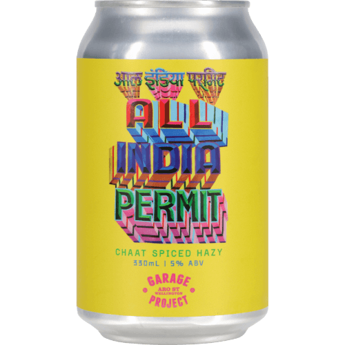Garage Project All India Permit Chaat Spiced Hazy 330 mL