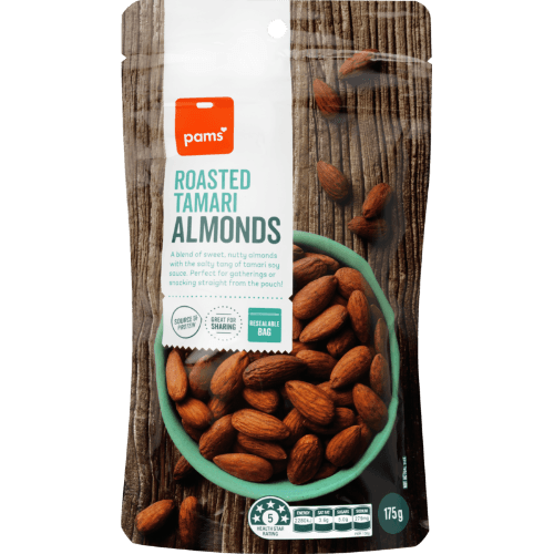 Pams Roasted Tamari Almonds