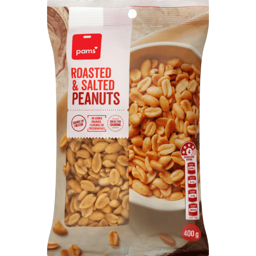 Pams Roasted & Salted Peanuts