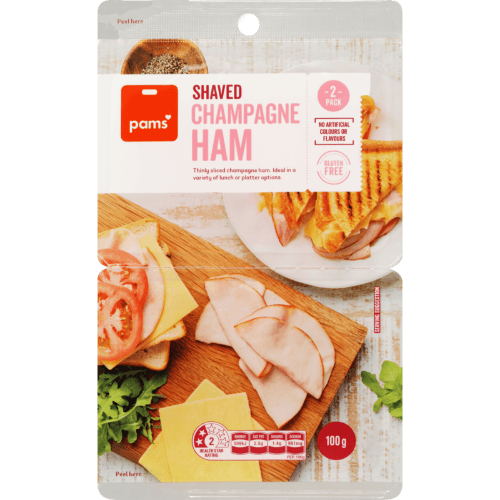 Pams Shaved Champagne Ham