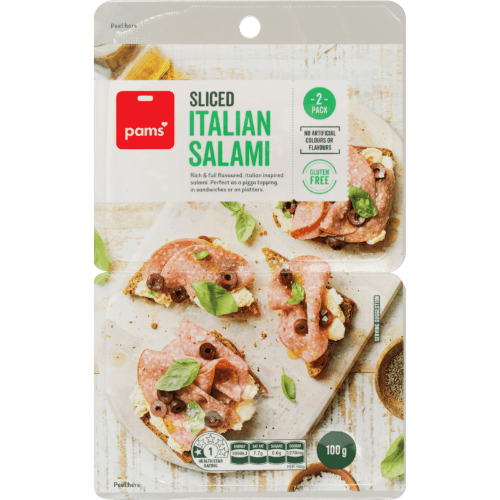 Pams Sliced Italian Salami
