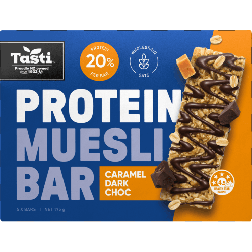 Tasti Caramel Dark Choc Protein Muesli Bar