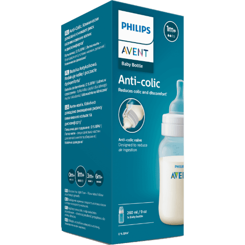 Philips Avent Anti-Colic Bottle 260ml 1+ month
