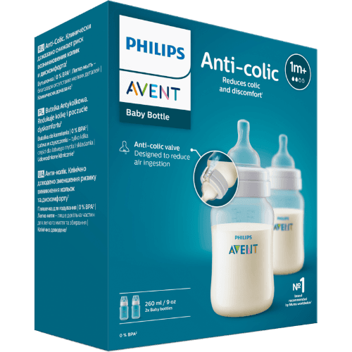 Philips Avent Anti-Colic Bottle 260ml 1+ Month