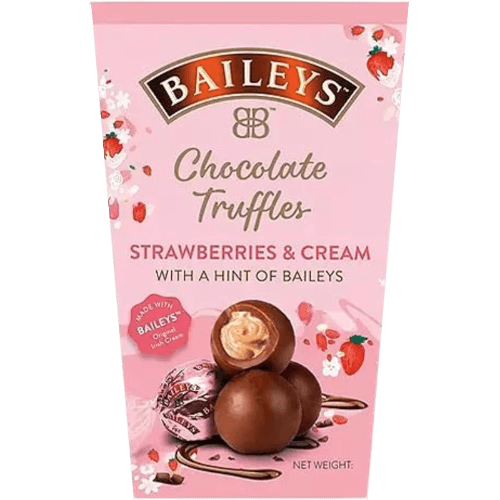 Baileys Strawberries & Cream Chocolate Truffles