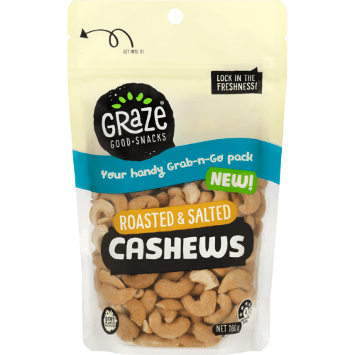 Graze Roasted & Salted Cashews