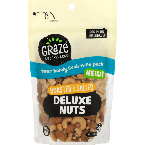 Graze Roasted & Salted Deluxe Nuts