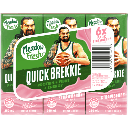 Meadow Fresh Quick Brekkie Strawberry Flavour UHT Milk
