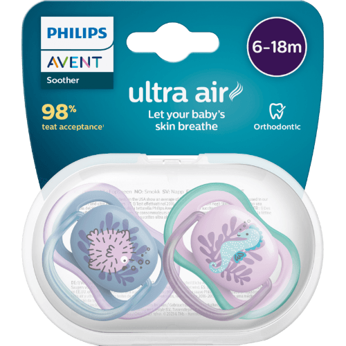 Philips Avent Avent Soother Ultra Air Deco Soother 6-18 Months